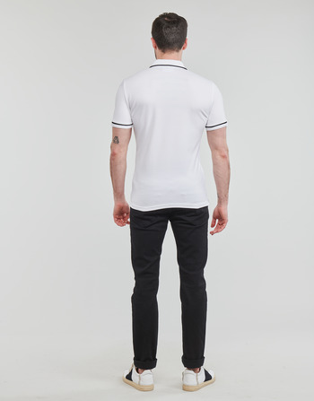 Calvin Klein Jeans TIPPING SLIM POLO Vit / Svart