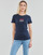 textil Dam T-shirts Tommy Jeans TJW SKINNY ESSENTIAL LOGO 1 SS Marin