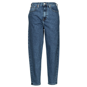 textil Dam Mom jeans Tommy Jeans MOM JEAN UHR TPRD BF6151 Blå