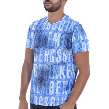 textil Herr T-shirts Bikkembergs C 4 101 00 E 2250 Blå
