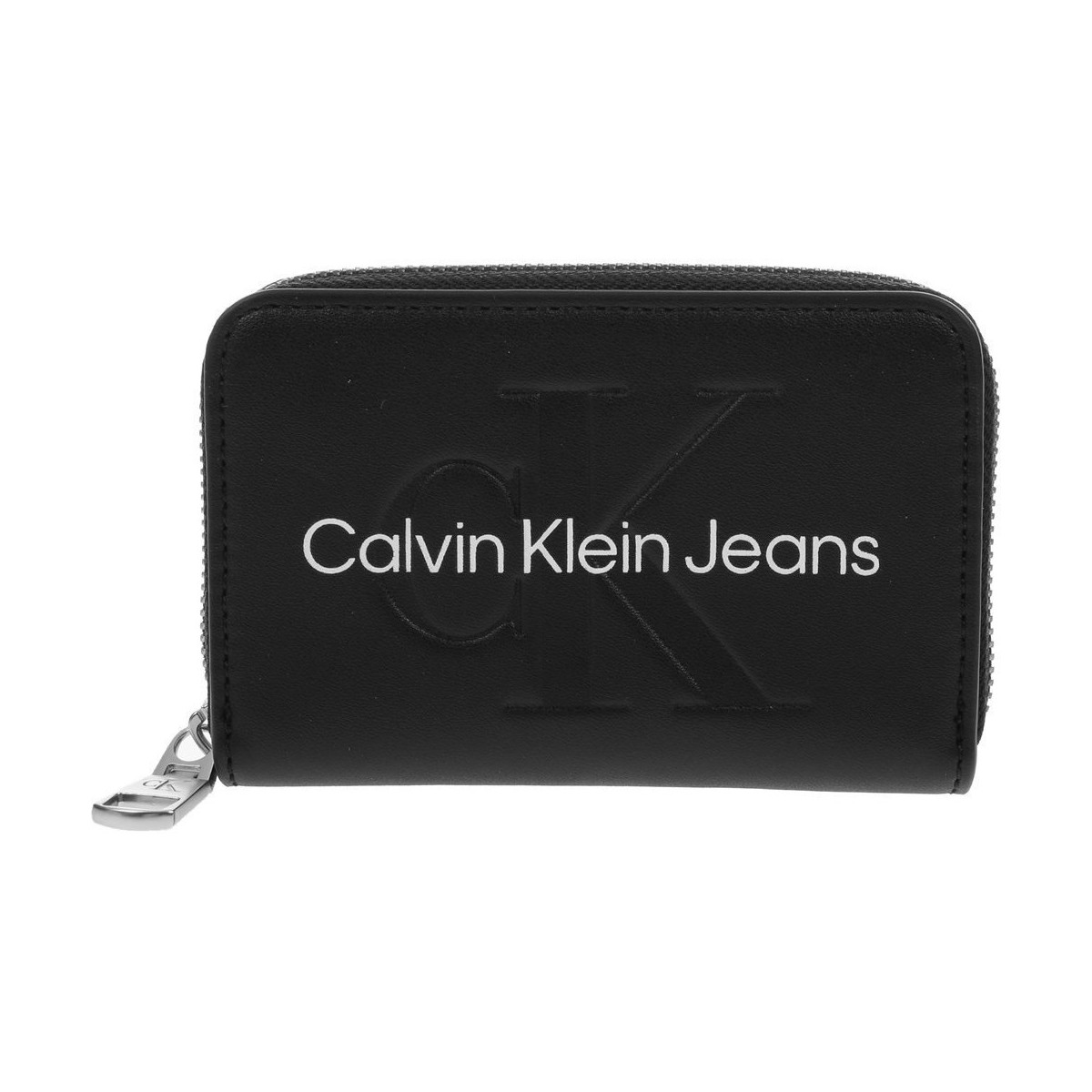 Väskor Dam Plånböcker Calvin Klein Jeans Accordion Zip Around Svart