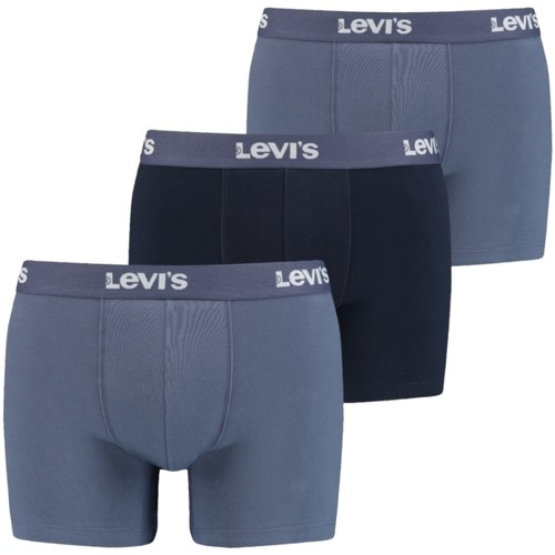 Underkläder Herr Boxershorts Levi's Boxer 3 Pairs Briefs Blå