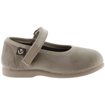 Skor Barn Snörskor Victoria Baby Shoes 02705 - Beige Beige