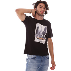 textil Herr T-shirts Refrigiwear RM0T25500JE9101 Svart