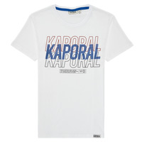 textil Pojkar T-shirts Kaporal ROEY Vit