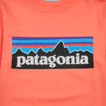 Patagonia BOYS LOGO T-SHIRT Korall