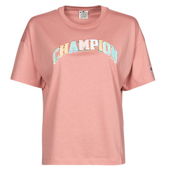 textil Dam T-shirts Champion 115190 Rosa