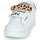 Skor Flickor Sneakers Bons baisers de Paname MINI EDITH GRL PWR Vit / Leopard
