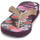 Skor Flickor Flip-flops Havaianas KIDS FLORES Violett / Guldfärgad