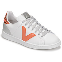 Skor Dam Sneakers Victoria 1125282NARANJA Vit / Orange