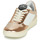 Skor Dam Sneakers Meline IG-142 Vit / Rosa / Guldfärgad