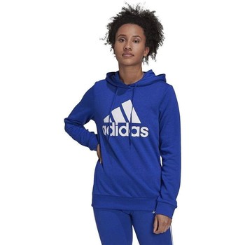 textil Dam Sweatshirts adidas Originals Essentials Relaxed Logo Hoodie Blå