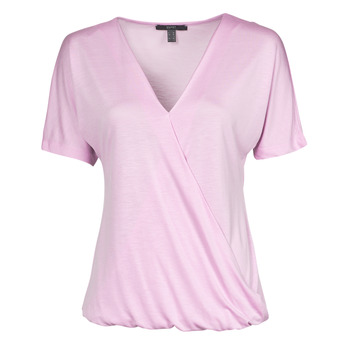textil Dam T-shirts Esprit CLT wrap tshirt Violett