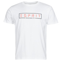 textil Herr T-shirts Esprit BCI N cn aw ss Vit