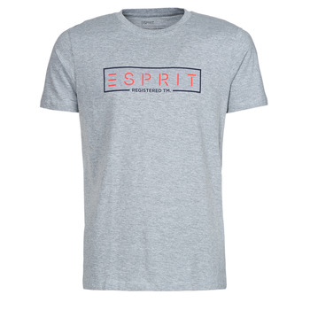 textil Herr T-shirts Esprit BCI N cn aw ss Grå