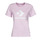 textil Dam T-shirts Converse Star Chevron Center Front Tee Blek / Ametist