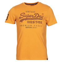 textil Herr T-shirts Superdry VINTAGE VL CLASSIC TEE Guld