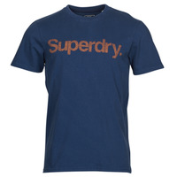 textil Herr T-shirts Superdry VINTAGE CL CLASSIC TEE Blå