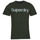 textil Herr T-shirts Superdry VINTAGE CL CLASSIC TEE Surplus / Olivfärgad