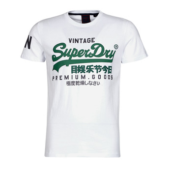 textil Herr T-shirts Superdry VL TEE Vit