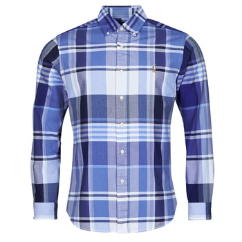 textil Herr Långärmade skjortor Polo Ralph Lauren Z216SC31 Blå