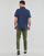 textil Herr Kortärmade pikétröjor Polo Ralph Lauren K221SC07 Blå / Ljus / Navy
