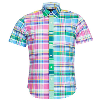 textil Herr Kortärmade skjortor Polo Ralph Lauren Z221SC31 Flerfärgad