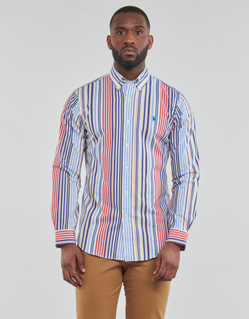 textil Herr Långärmade skjortor Polo Ralph Lauren Z221SC11 Flerfärgad