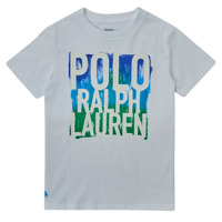 textil Pojkar T-shirts Polo Ralph Lauren GOMMA Vit
