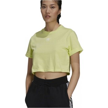 textil Dam T-shirts & Pikétröjor adidas Originals H37884 Gul