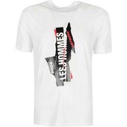 textil Herr T-shirts Les Hommes  Vit