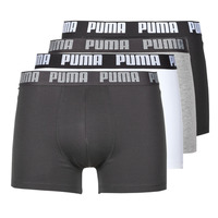 Underkläder Herr Boxershorts Puma PUMA BASIC X4 Vit / Svart / Grå / Grå