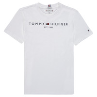 textil Barn T-shirts Tommy Hilfiger GRANABLA Vit