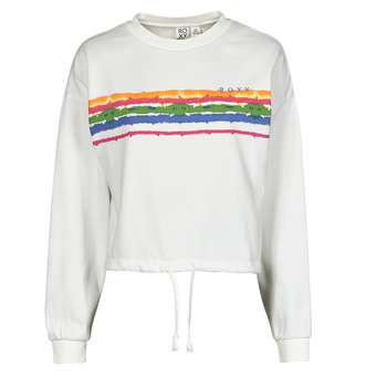 textil Dam Sweatshirts Roxy FEELING SALTY CREW A Vit