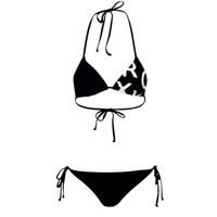 textil Dam Bikini Roxy SD BE CL TIKI TRI REG TS SET Svart
