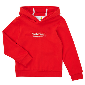 textil Pojkar Sweatshirts Timberland HAVROW Röd