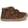 Skor Flickor Höga sneakers Citrouille et Compagnie JUKI Cognac / Leopard