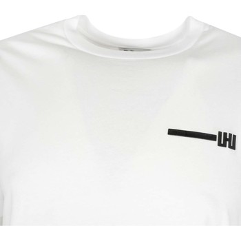 Les Hommes UHT214 700P | Typography T-Shirt Svart