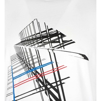 Les Hommes URG820P UG814 | Oversized T-Shirt Vit