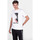 textil Herr T-shirts Les Hommes URG800P UG816 | Urban Life LHU Vit