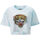 textil Dam T-shirts & Pikétröjor Ed Hardy Los tigre grop top turquesa Blå