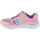 Skor Flickor Sneakers Skechers Jumpsters Radiant Swirl Rosa