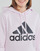 textil Dam Sweatshirts Adidas Sportswear BL FT HOODED SWEAT Rosa / Svart