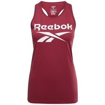 textil Dam Linnen / Ärmlösa T-shirts Reebok Sport Identity Rödbrunt