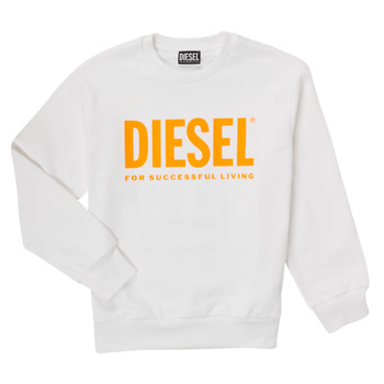 textil Barn Sweatshirts Diesel SCREWDIVISION-LOGOX Vit