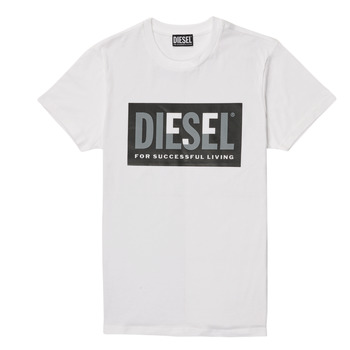 textil Barn T-shirts Diesel TMILEY Vit