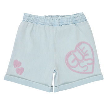 textil Flickor Shorts / Bermudas Guess DOIVEN Blå