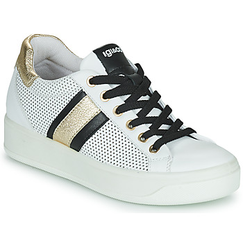 Skor Dam Sneakers IgI&CO 1659222 Vit / Svart