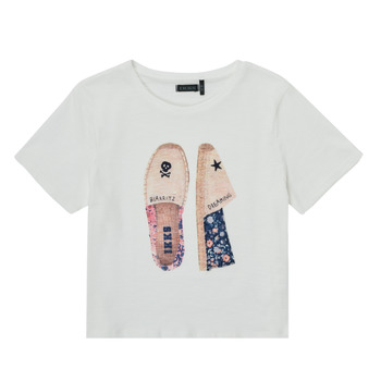 textil Flickor T-shirts Ikks DANDINET Vit