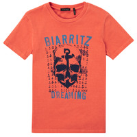 textil Pojkar T-shirts Ikks FACRIT Orange